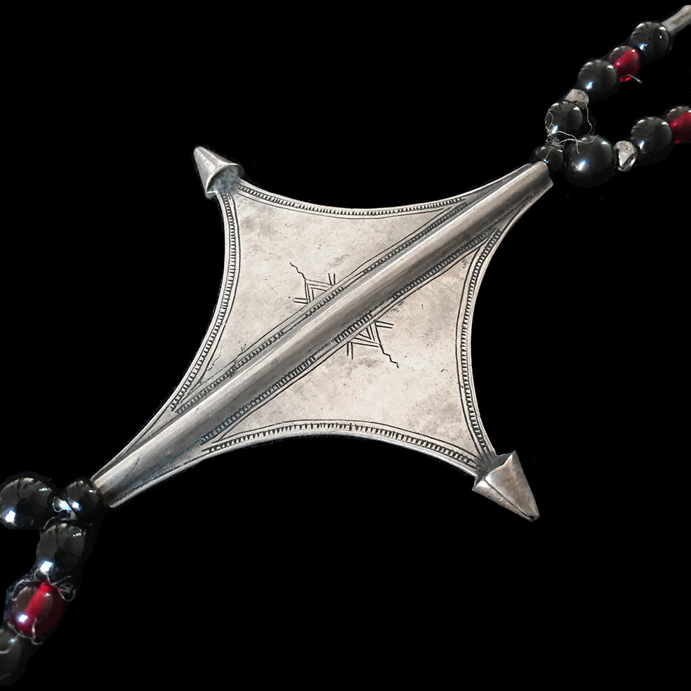 Vintage Tuareg Cross Necklace from Niger | Vintage Ethnic Jewellery