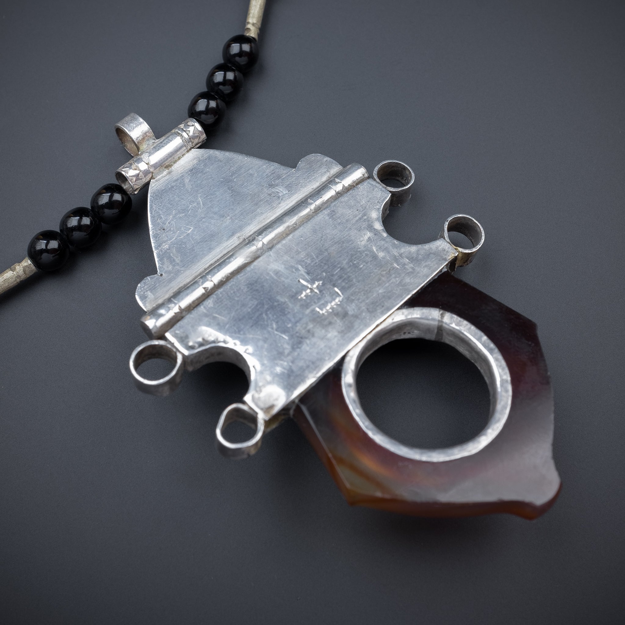 Silver Tuareg Talhakimt/Tanfouk Necklace