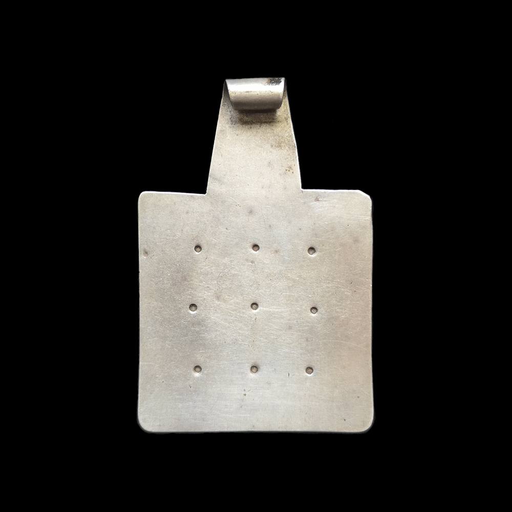 Berber Jewellery | Vintage silver pendant from Ida ou Nadif, Morocco