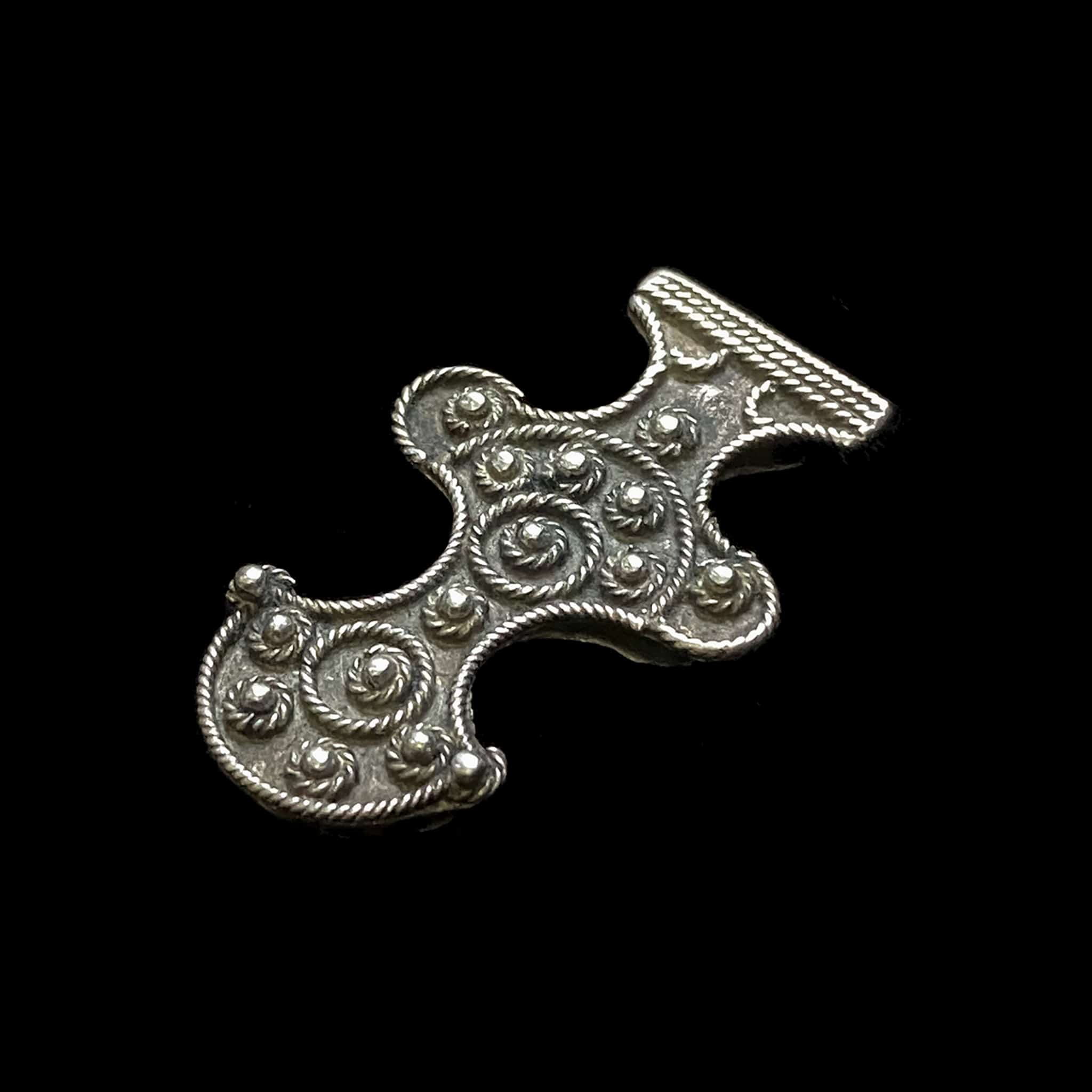 Vintage Silver Tuareg Pendant from Mauritania