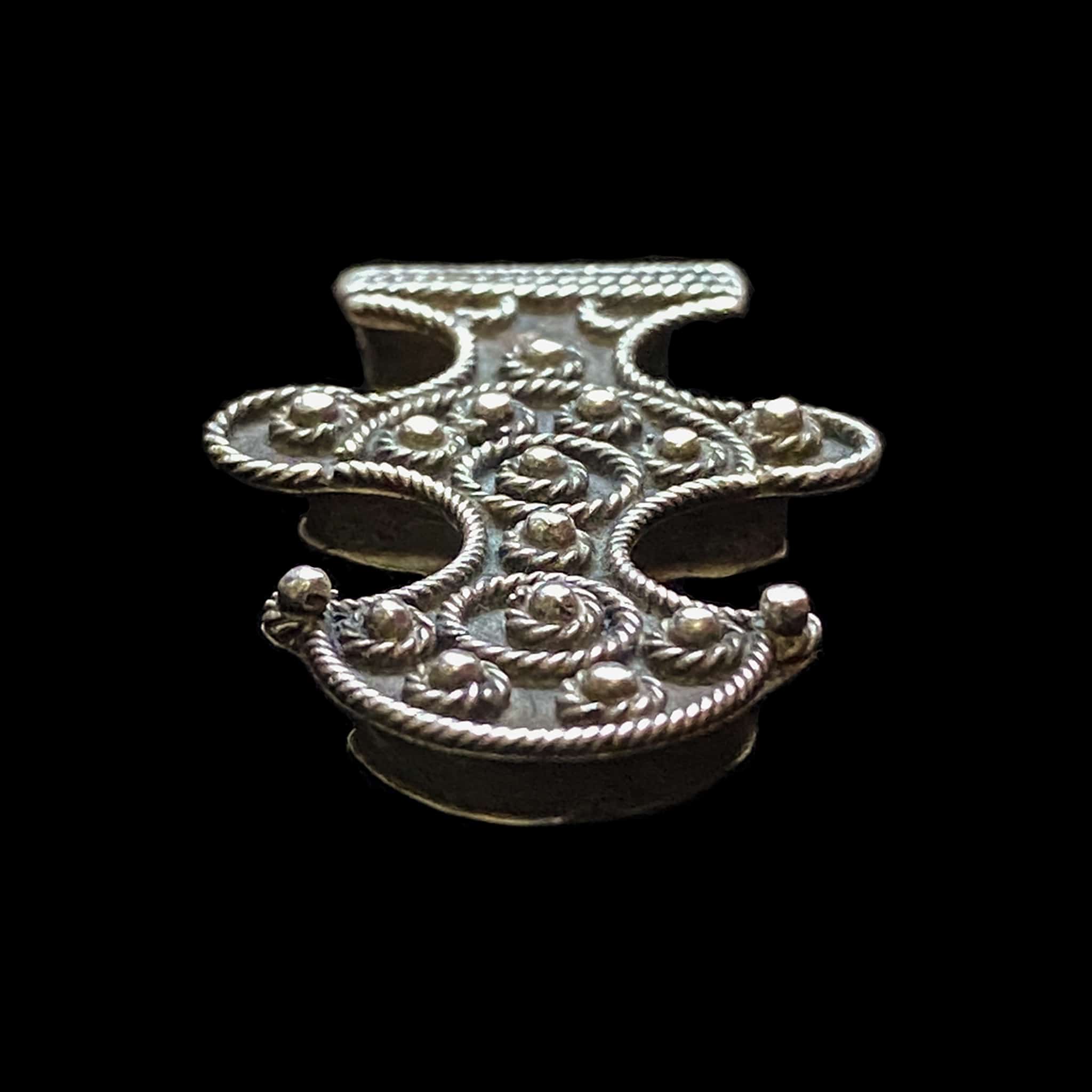 Vintage Silver Tuareg Pendant from Mauritania