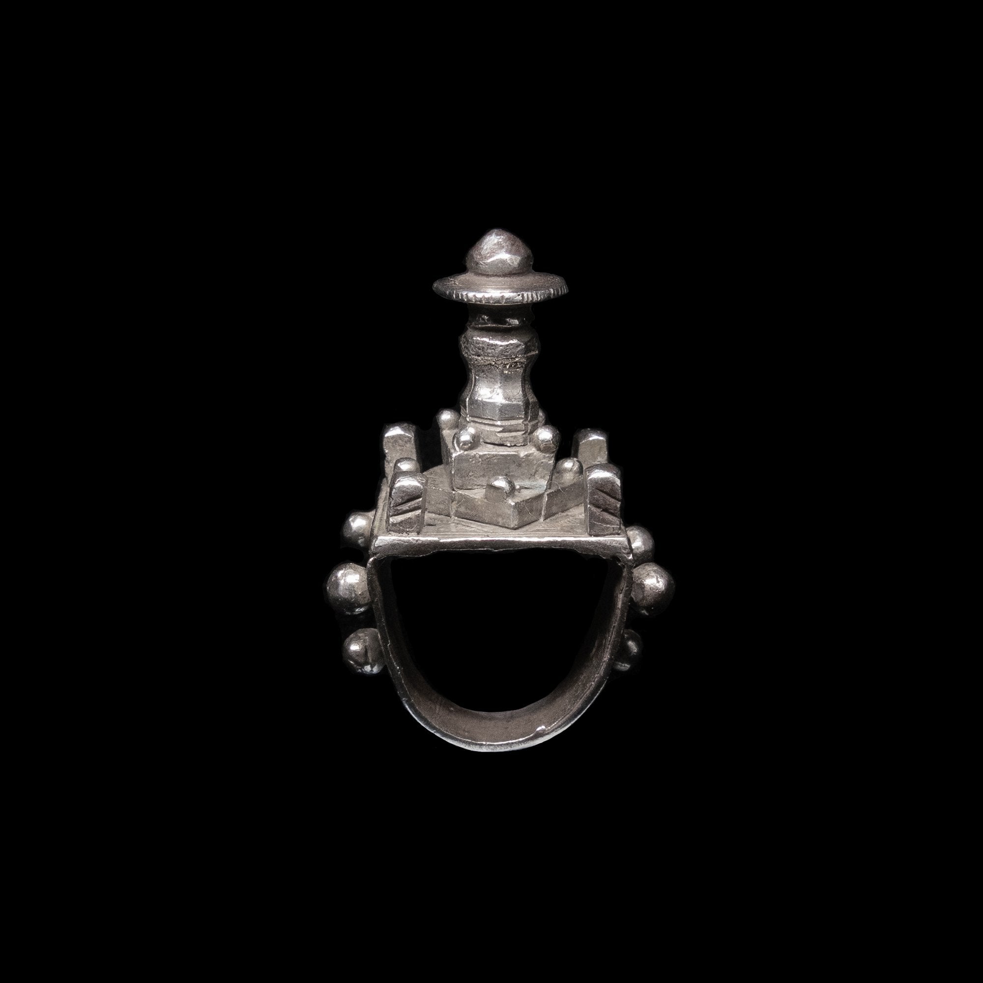 Vintage Silver Mali Mosque Ring