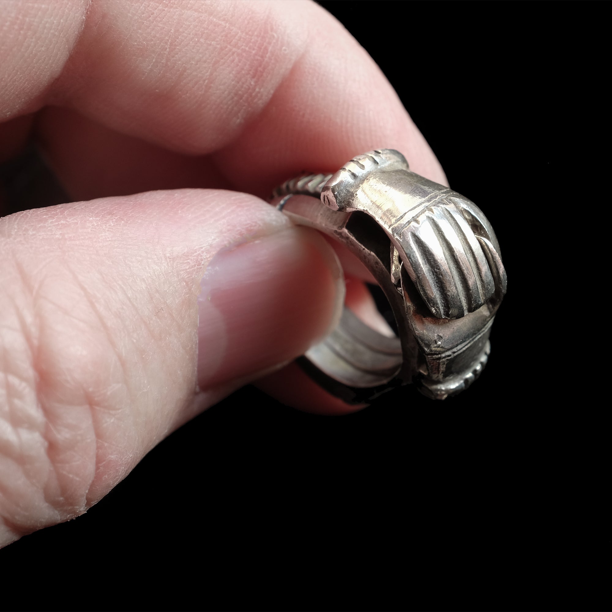 Silver Berber Eternity Ring - Berber Jewellery