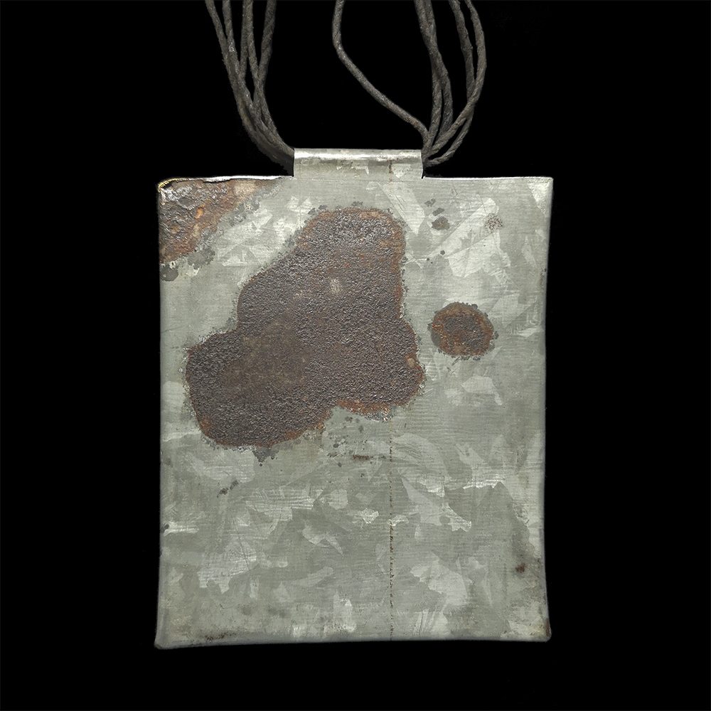 Vintage Tuareg silver, copper and brass Tcherot