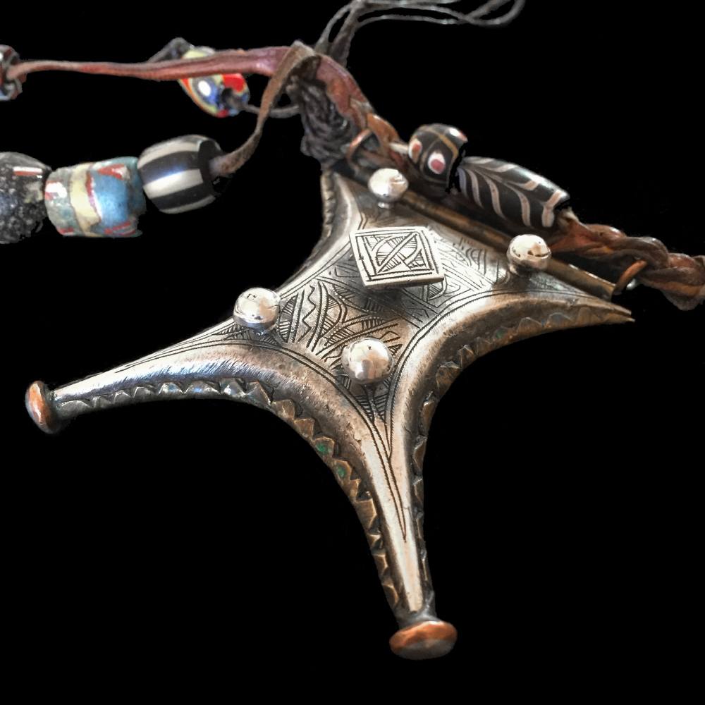 Berber Jewellery | Vintage Tuareg tcherot from Mauritania