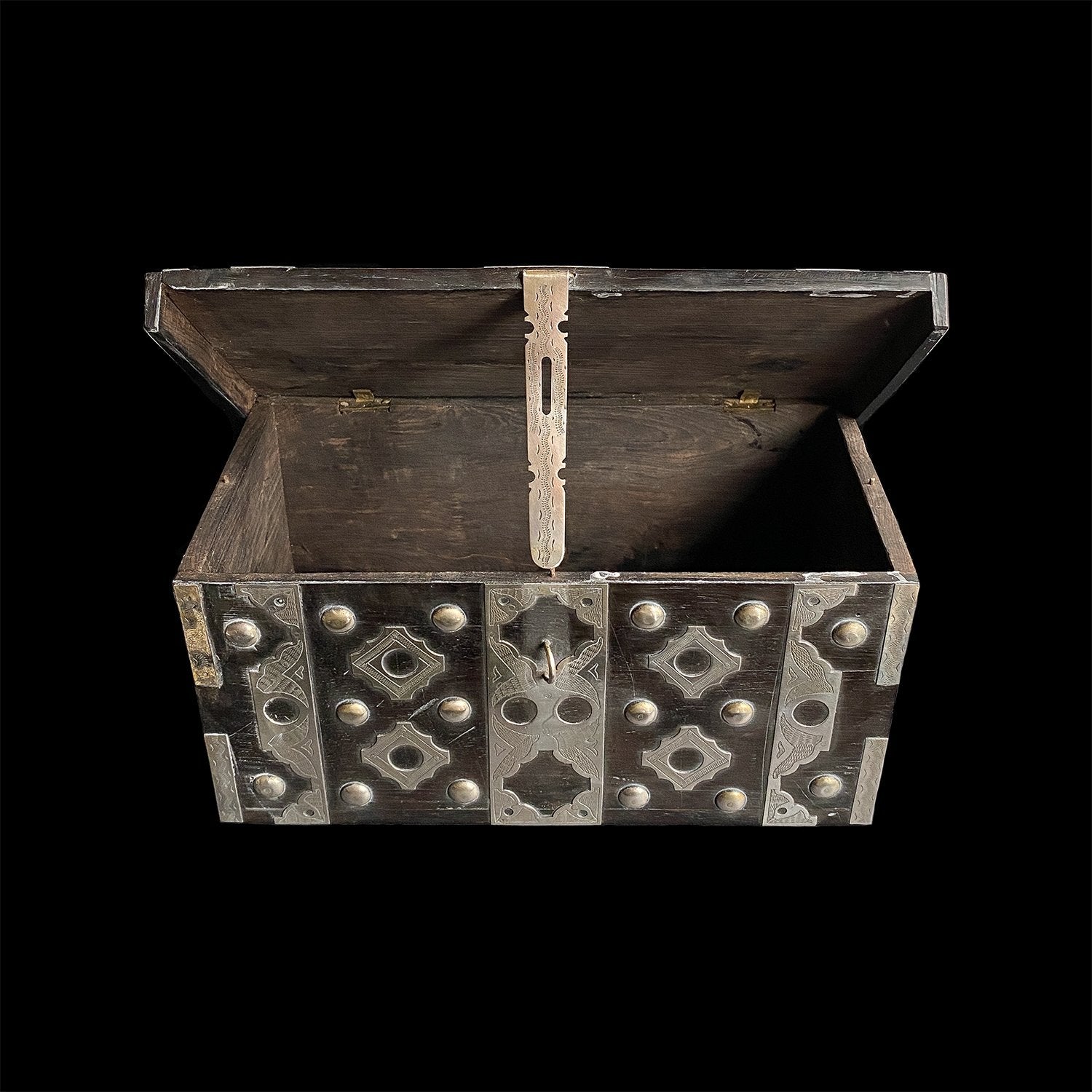 Ebony and Silver Box - small