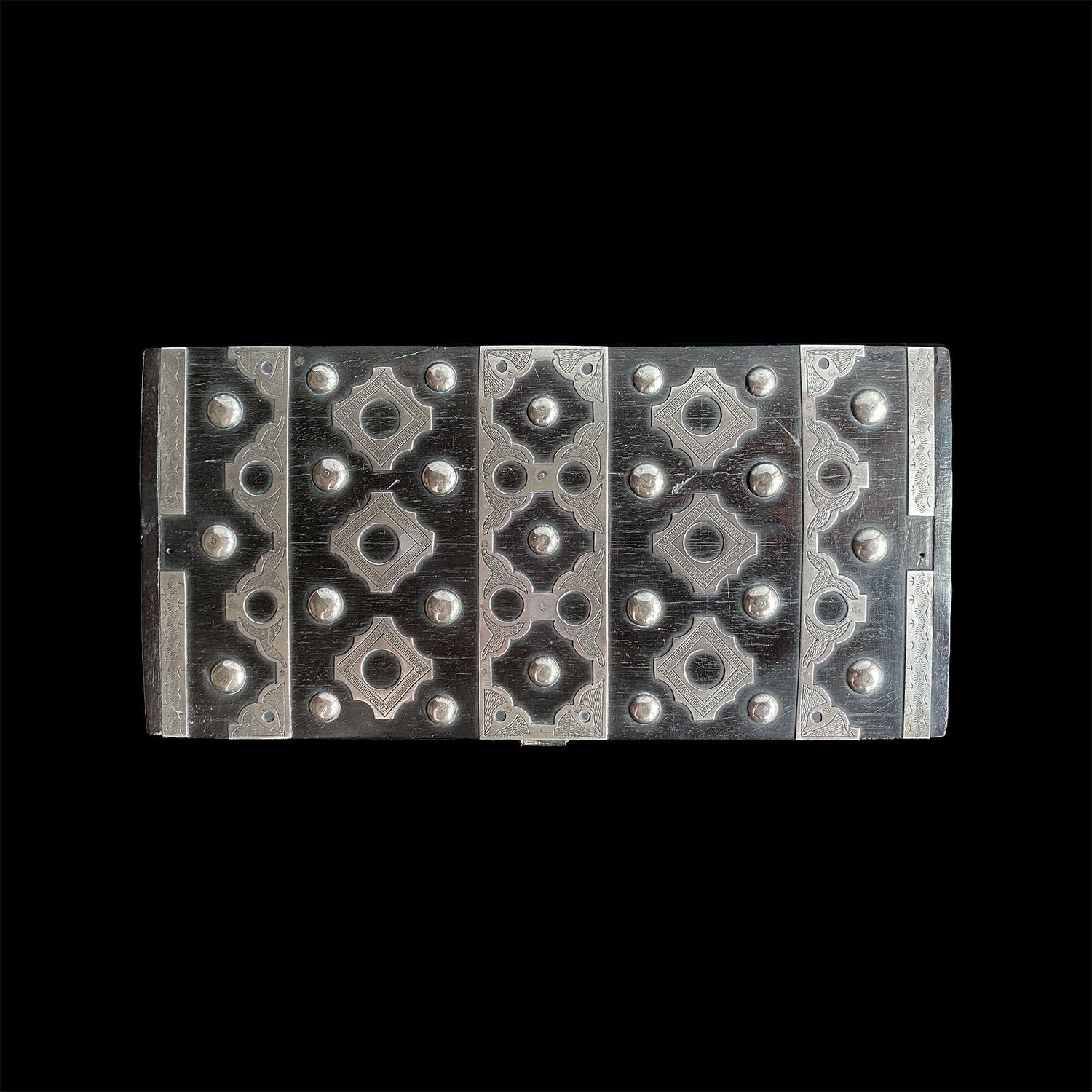 Ebony and Silver Box - small