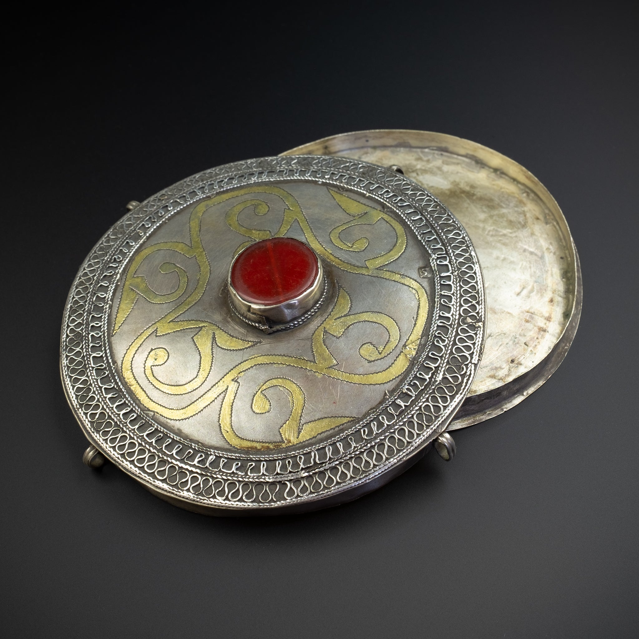Large Antique Turkmen Tekke Pendant Box – RARE