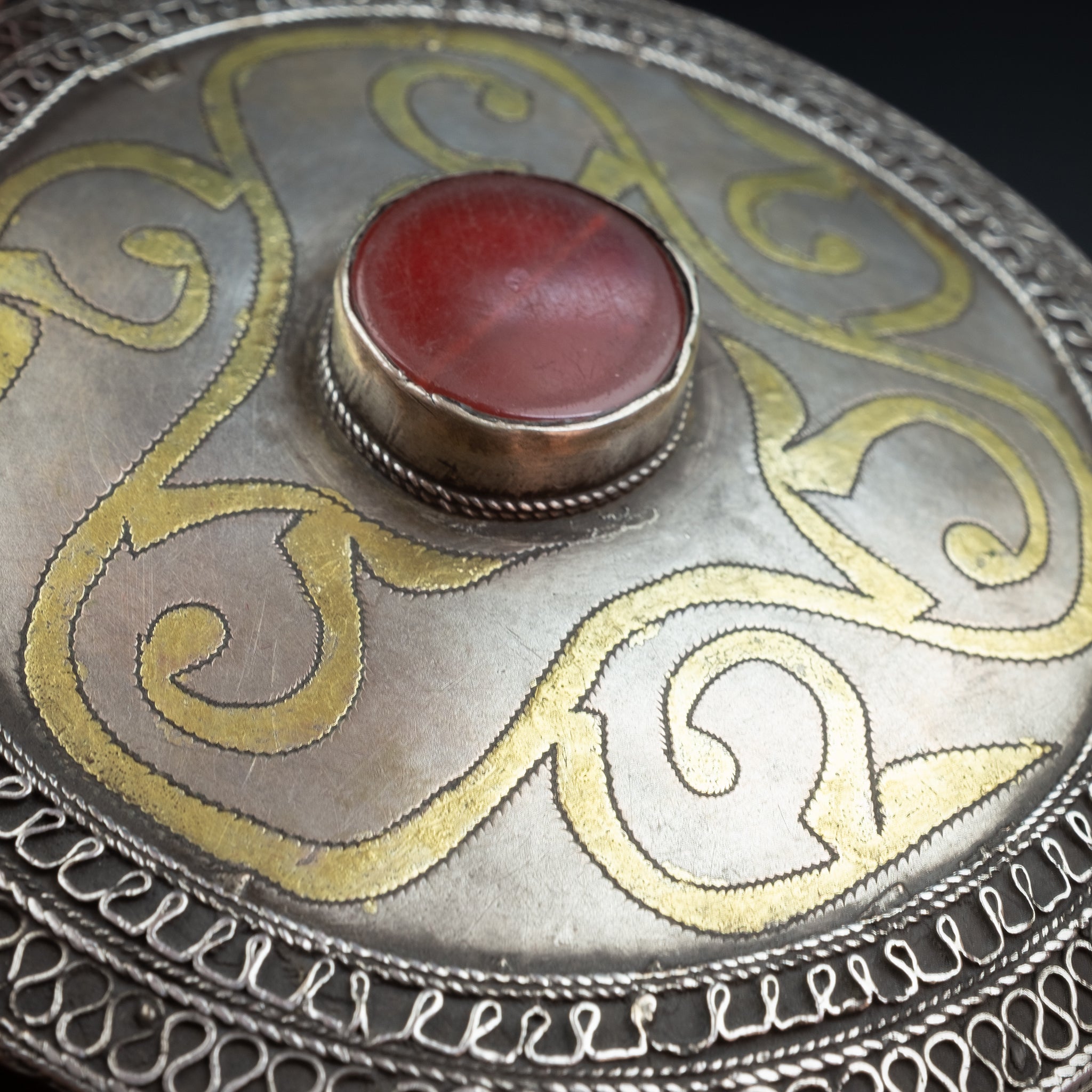 Large Antique Turkmen Tekke Pendant Box – RARE