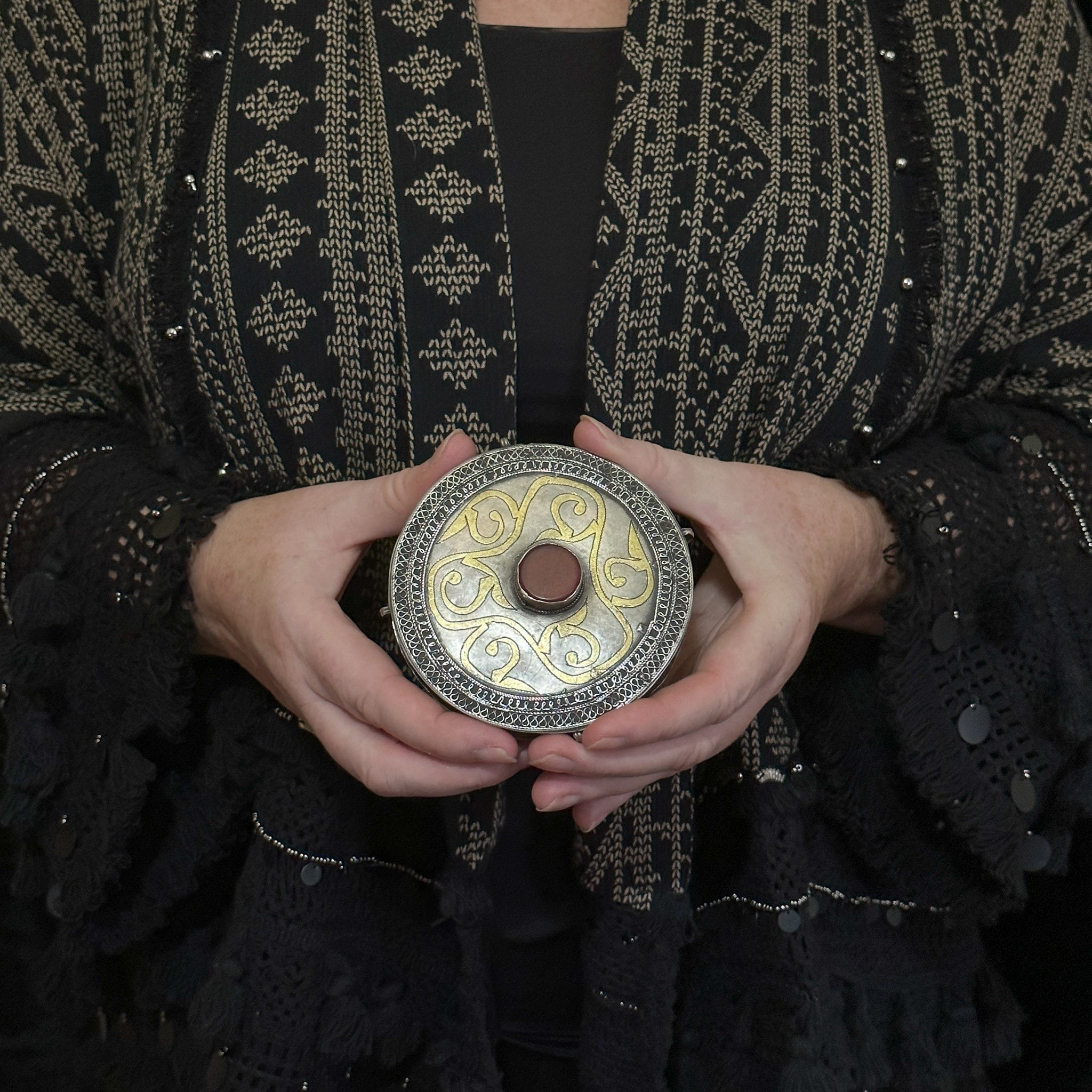 Large Antique Turkmen Tekke Pendant Box – RARE