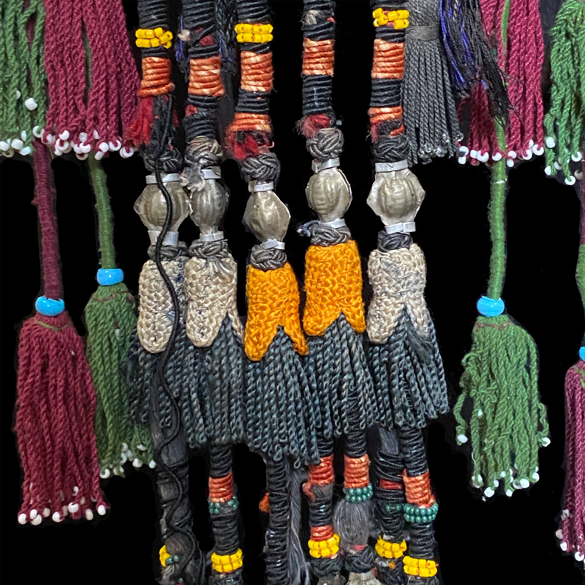 Vintage Ceremonial Turkmen Headdress