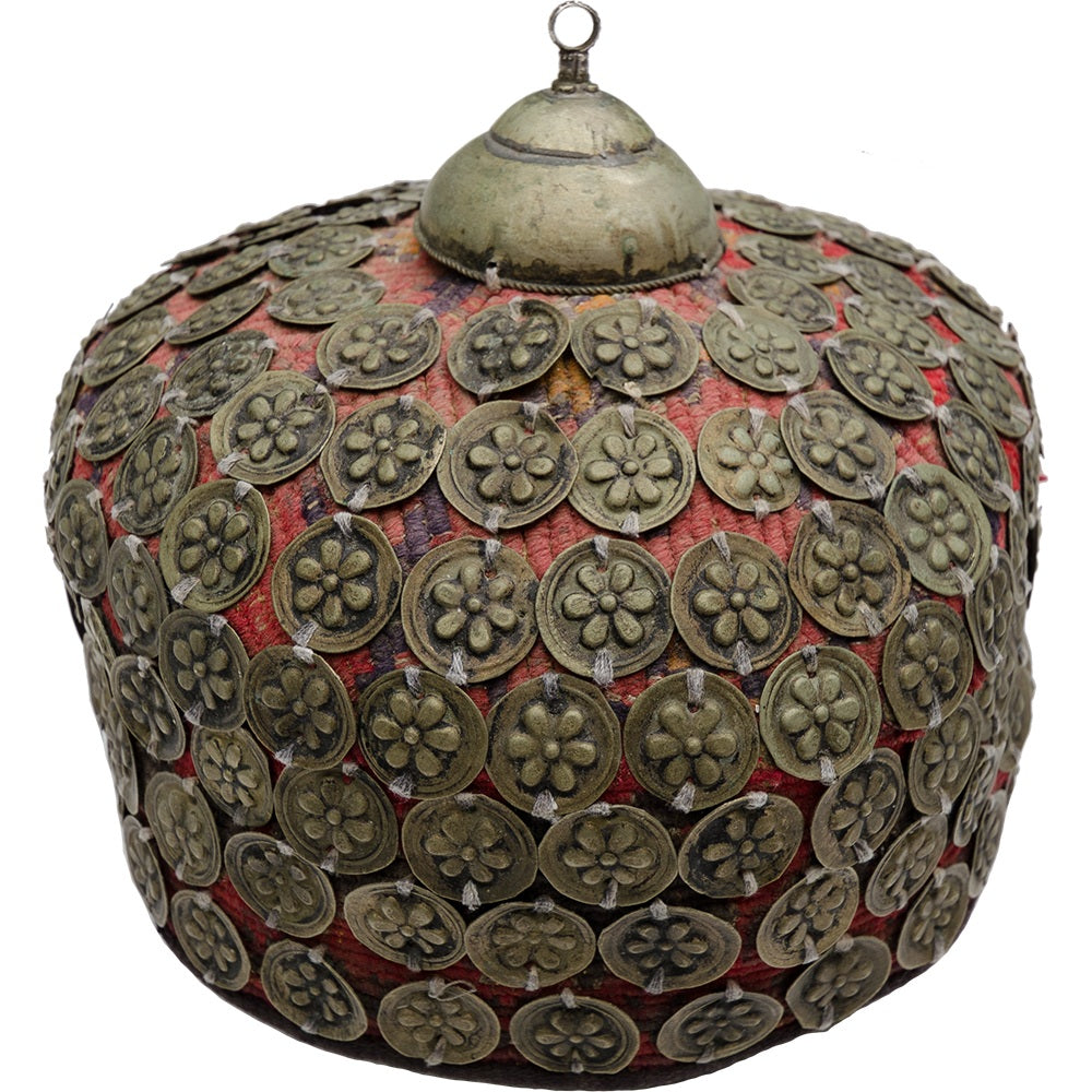 Berber Jewellery | Antique Hunting Hat from Turkmenistan
