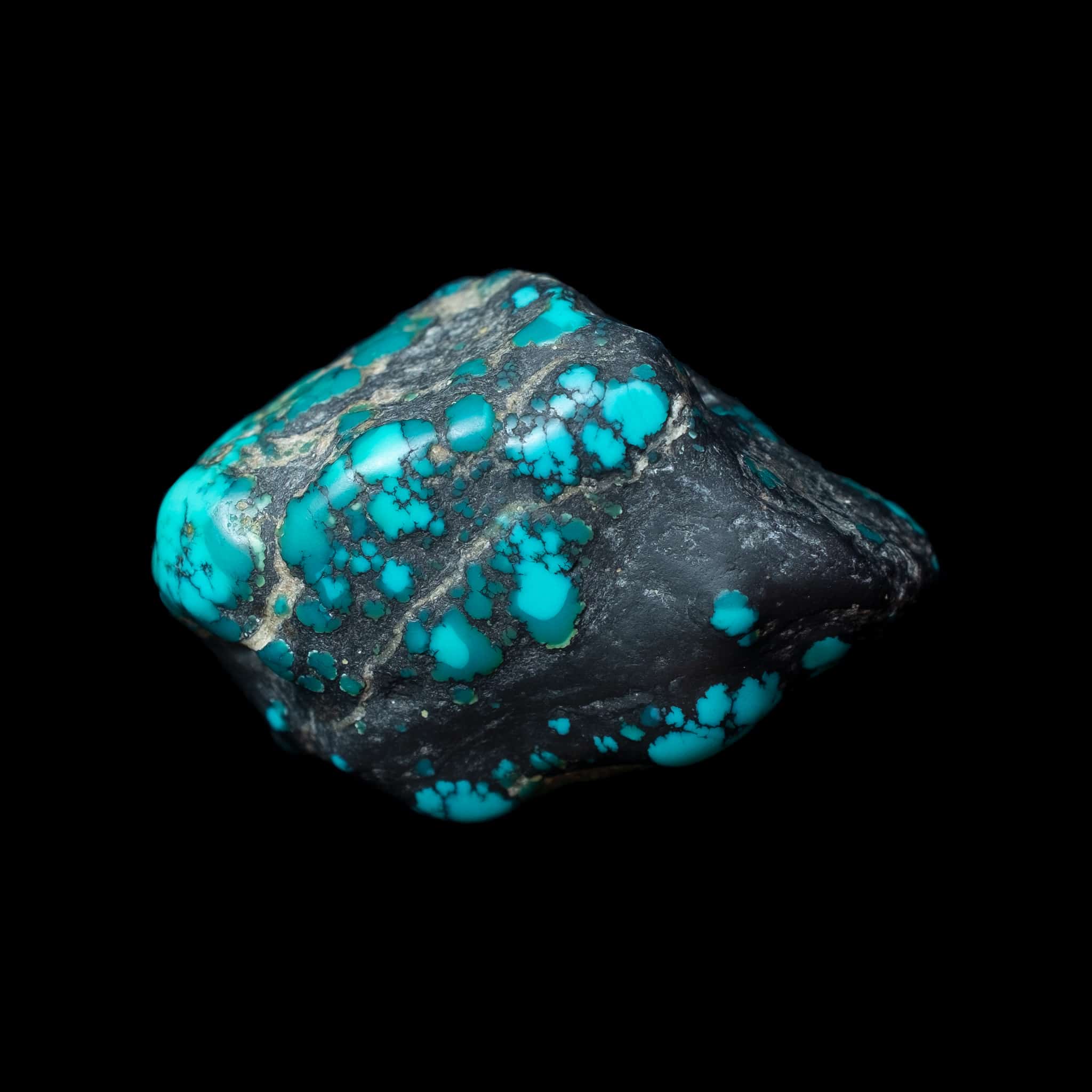 Ancient Tibetan Turquoise Bead | Vintage Ethnic Jewellery