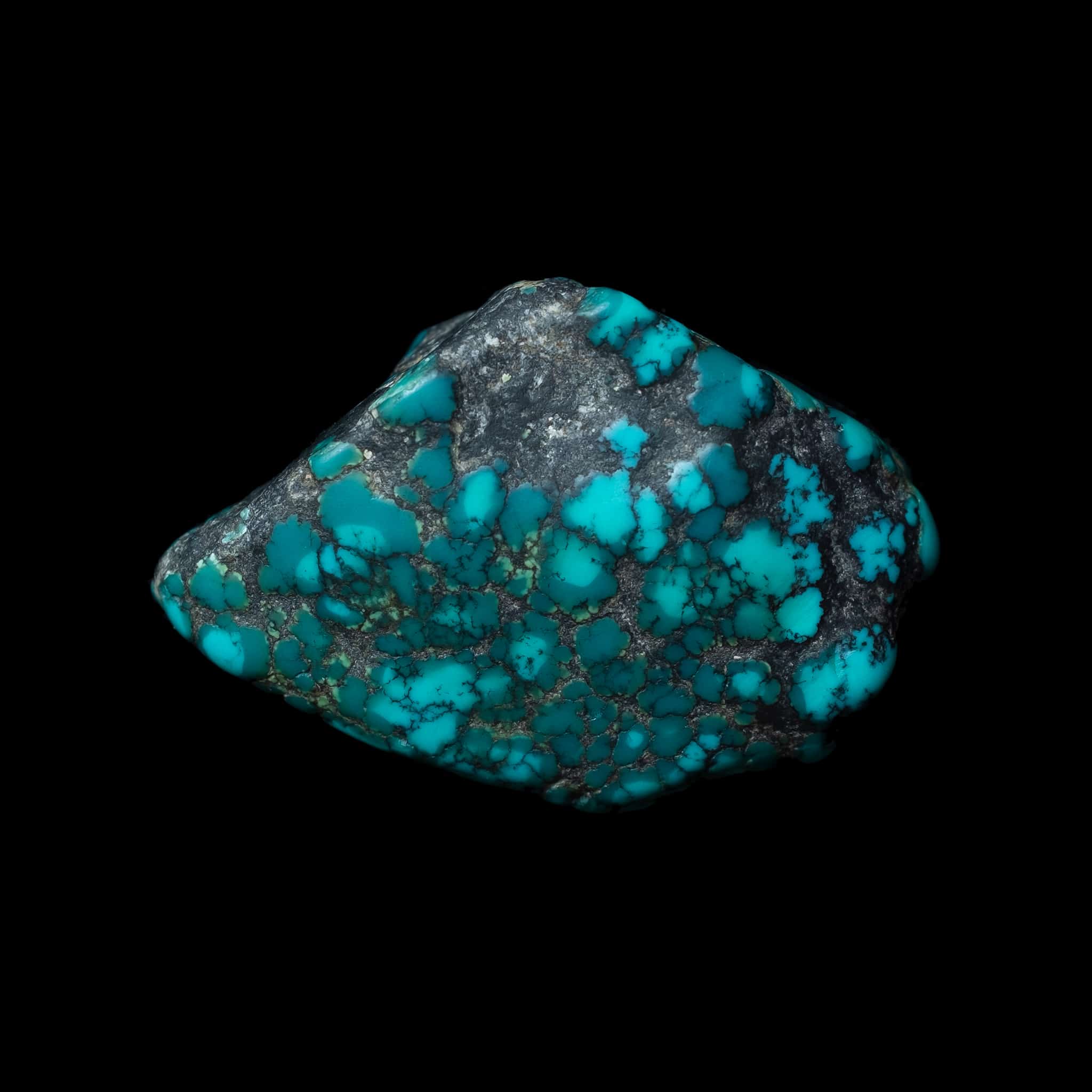Ancient Tibetan Turquoise Bead | Vintage Ethnic Jewellery