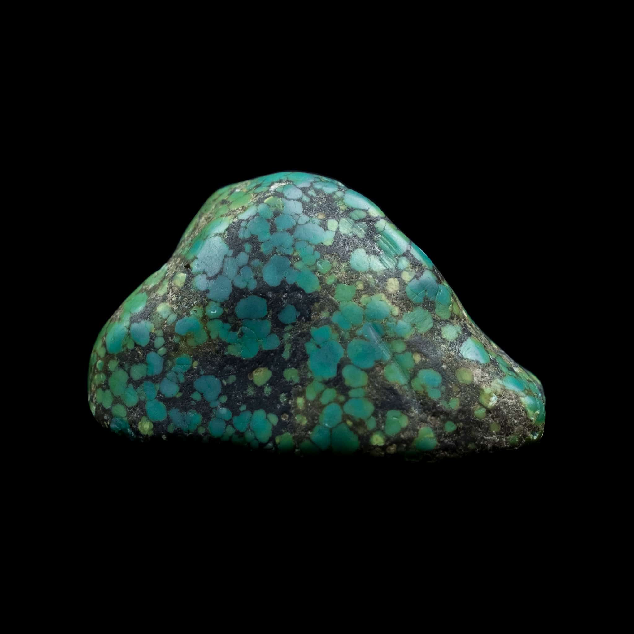Ancient Tibetan Turquoise Bead | Vintage Ethnic Jewellery