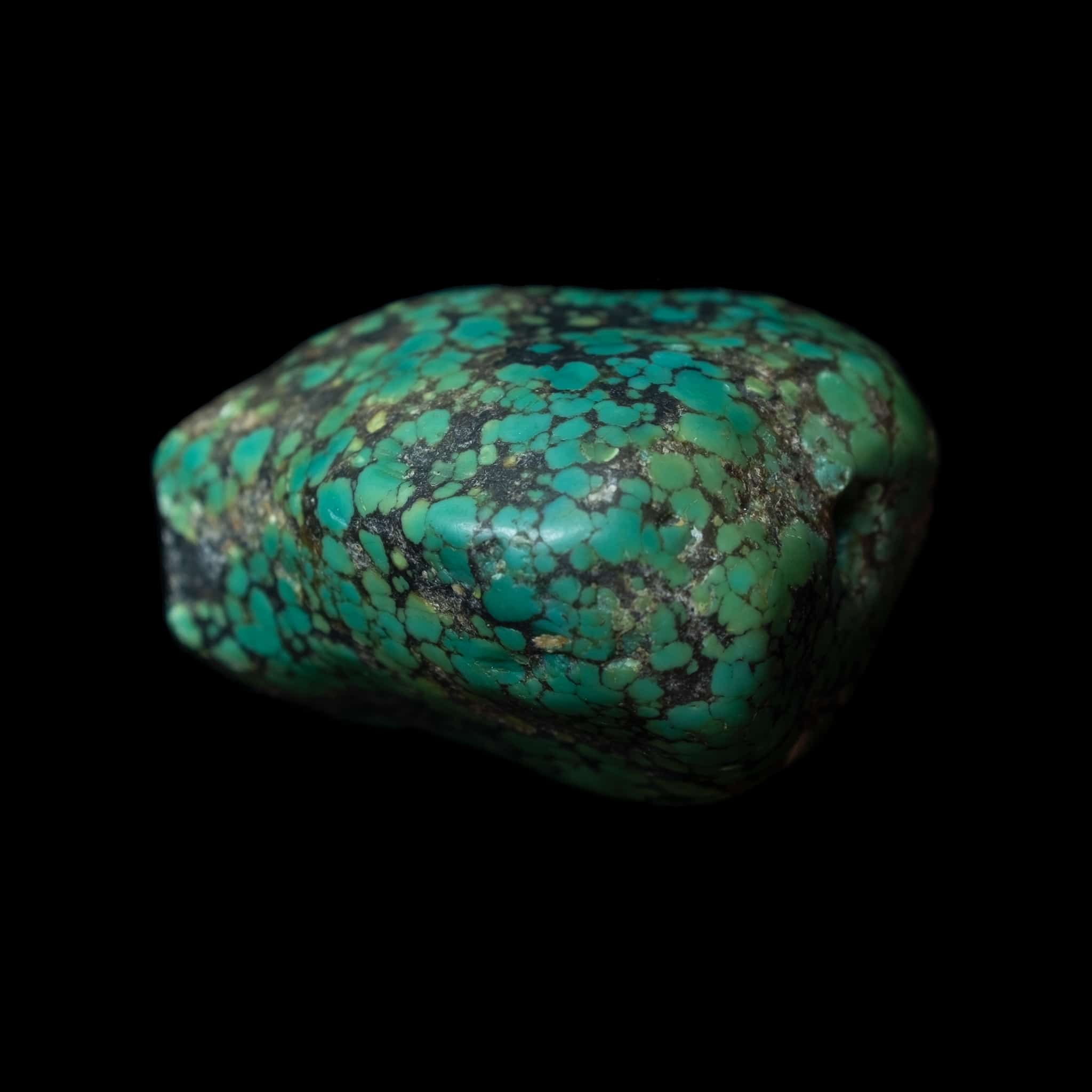 Ancient Tibetan Turquoise Bead | Vintage Ethnic Jewellery