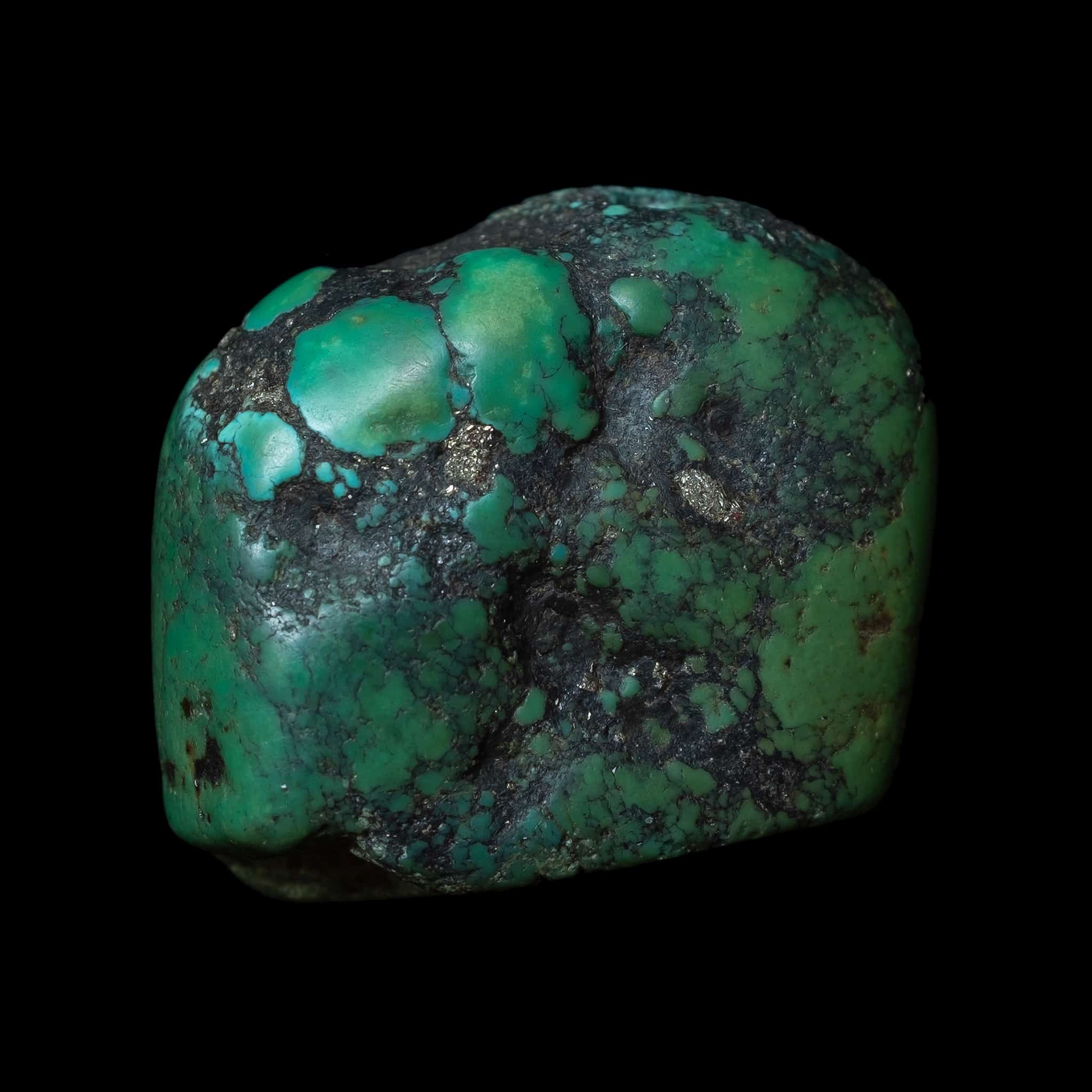 Ancient Tibetan Turquoise Bead | Vintage Ethnic Jewellery