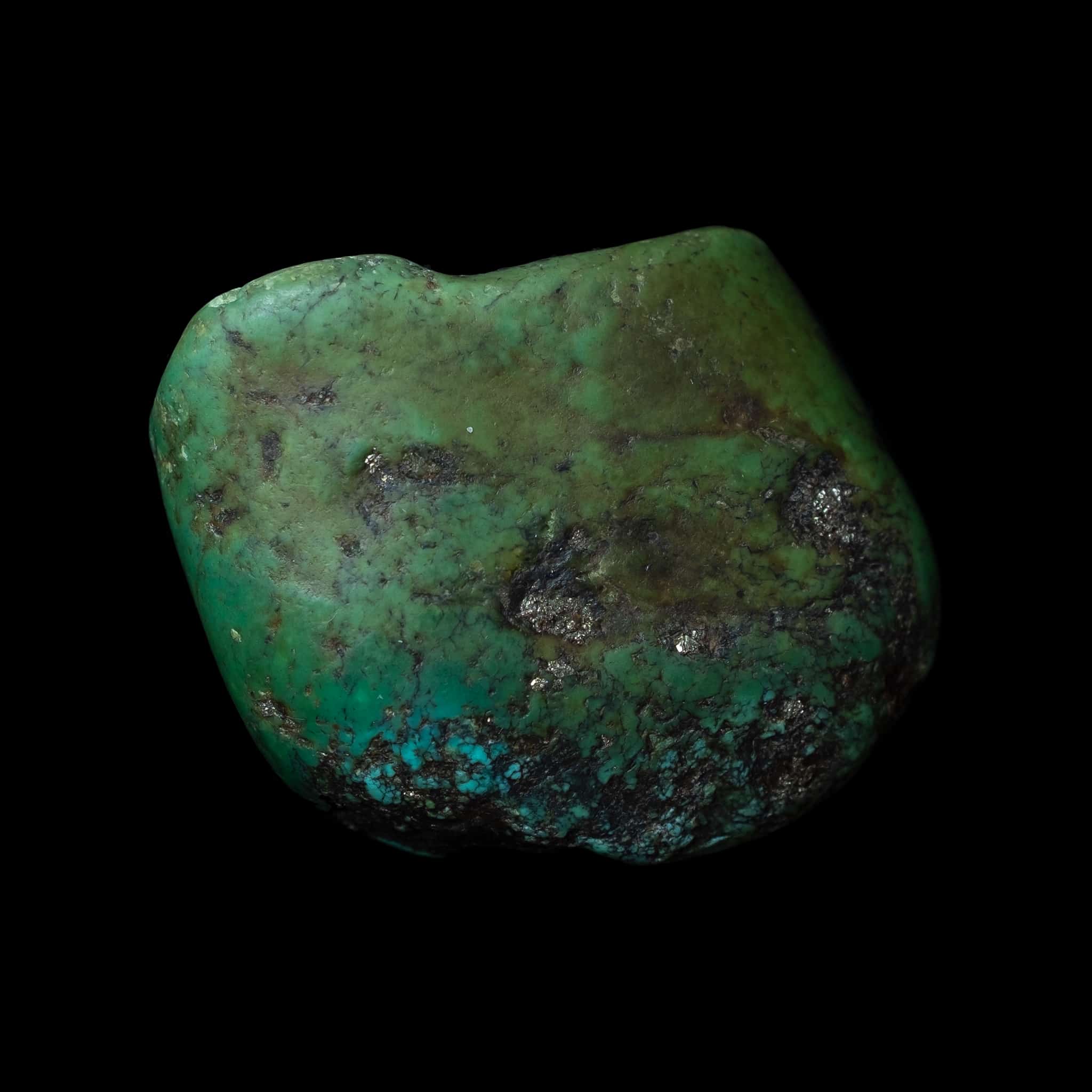 Ancient Tibetan Turquoise Bead | Vintage Ethnic Jewellery