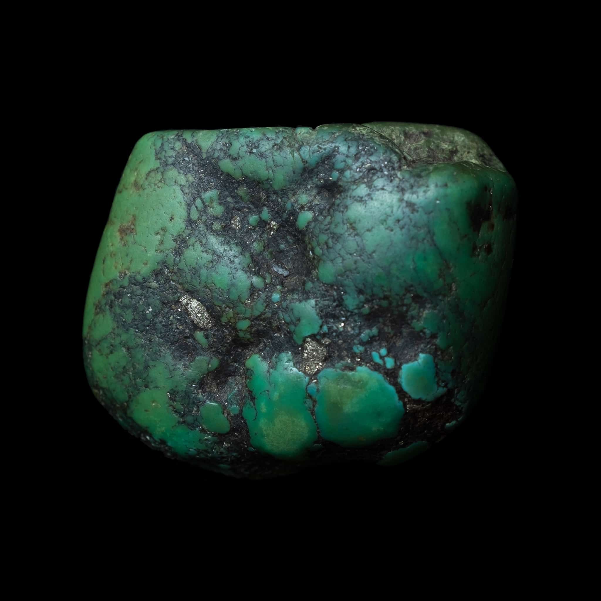Ancient Tibetan Turquoise Bead | Vintage Ethnic Jewellery