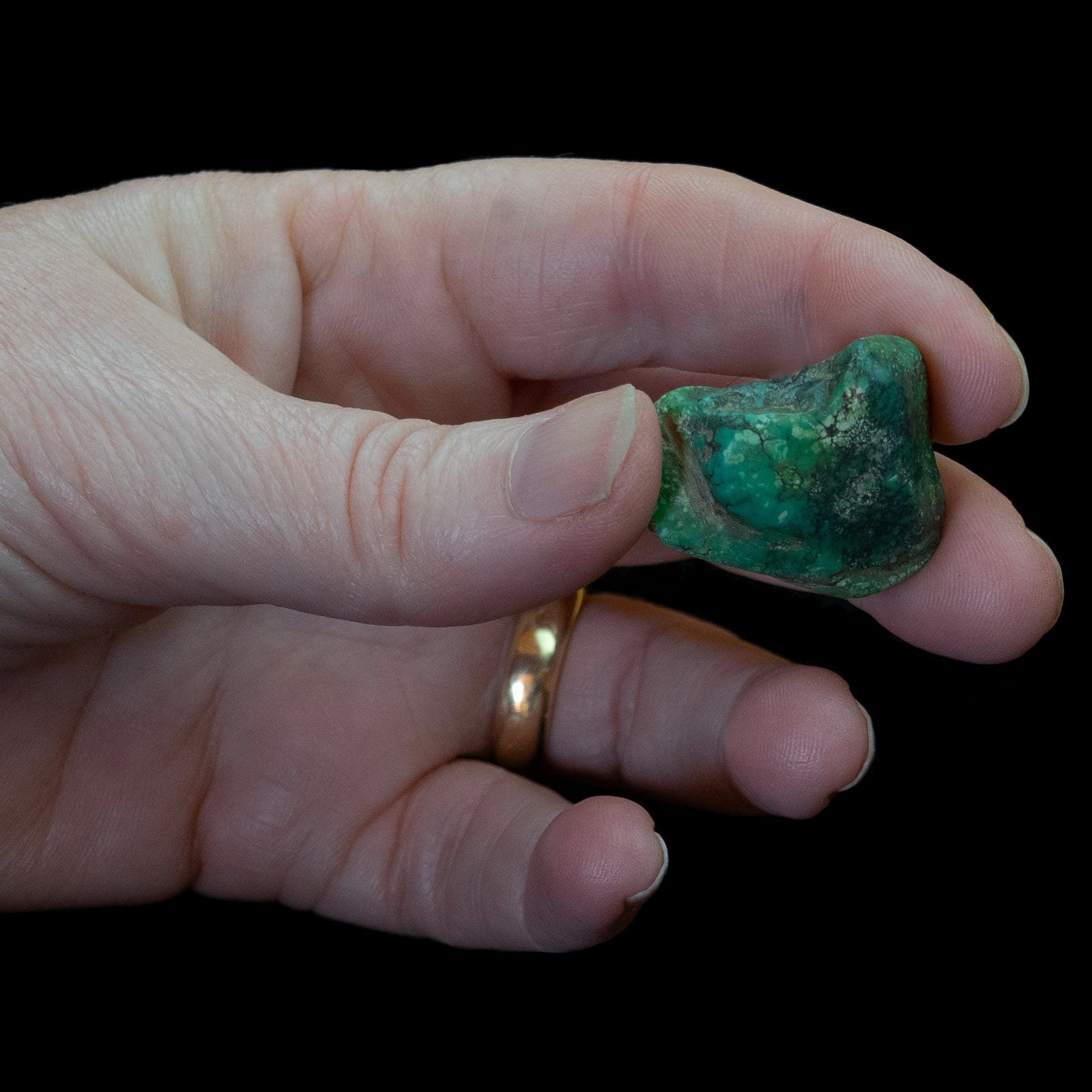 Ancient Tibetan Turquoise Bead | Vintage Ethnic Jewellery