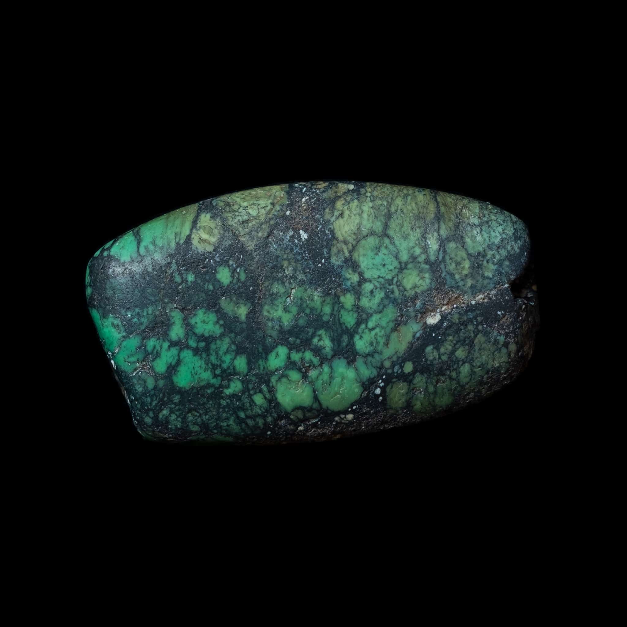 Ancient Tibetan Turquoise Bead | Vintage Ethnic Jewellery