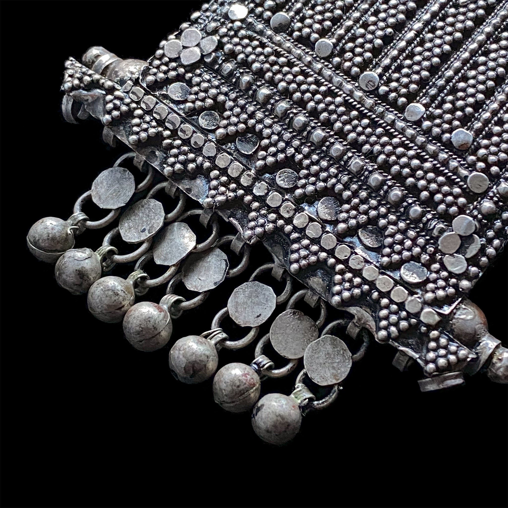 Vintage Silver Hirz Pendant from Yemen