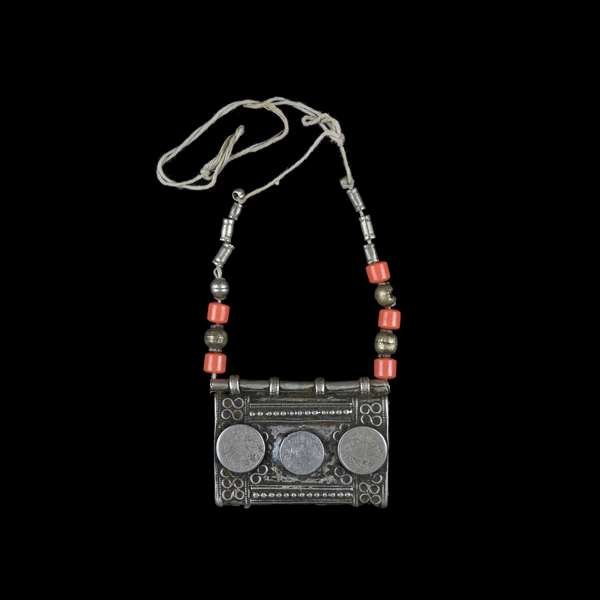 Antique Amulet Pendant from the Arabian Peninsula.