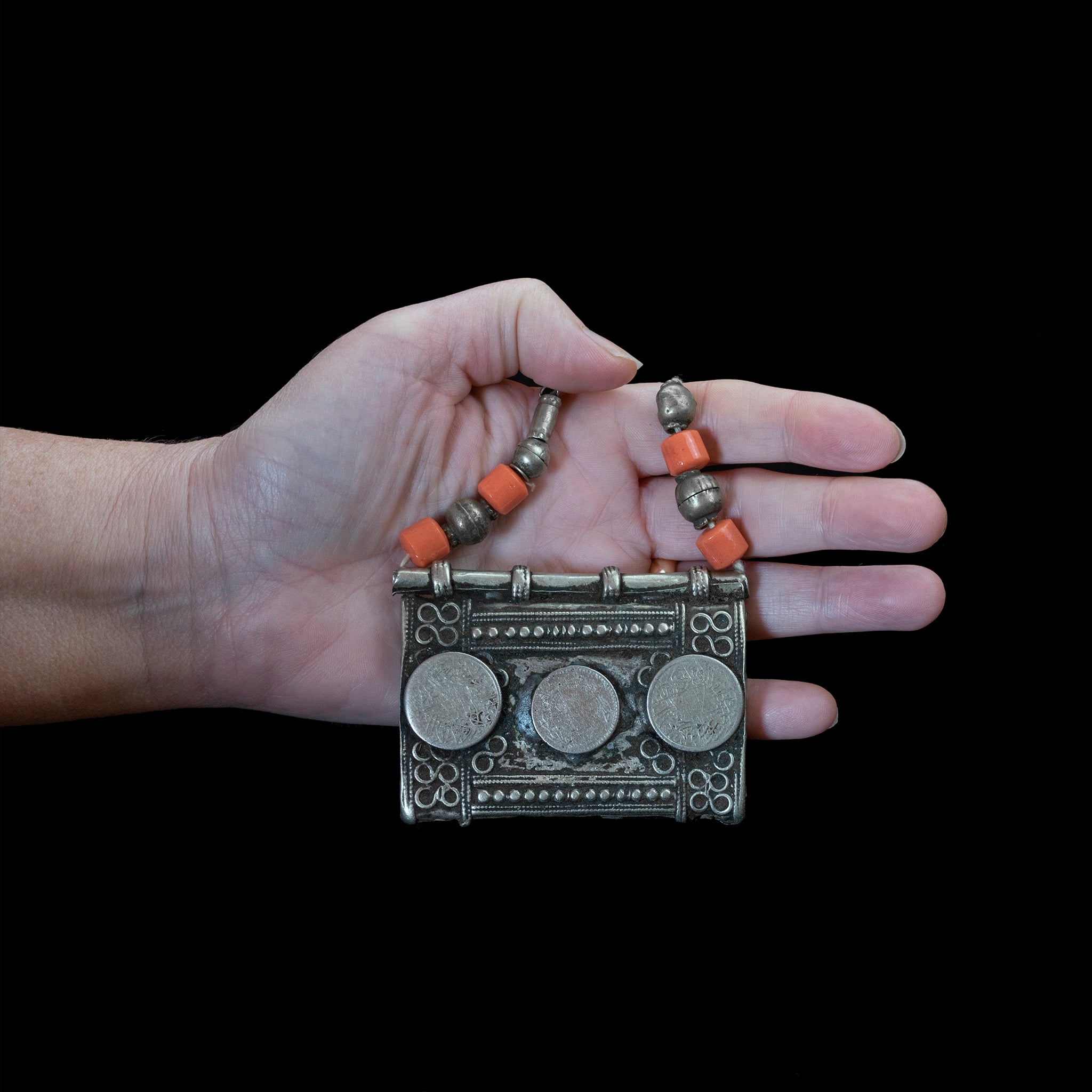 Antique Amulet Pendant from the Arabian Peninsula.