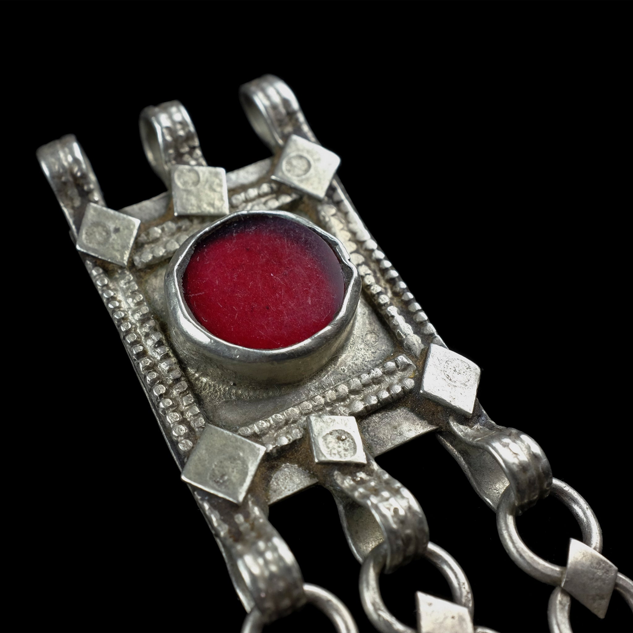 Old Ethiopian or Yemeni Amulet Pendant | Vintage Ethnic Jewellery