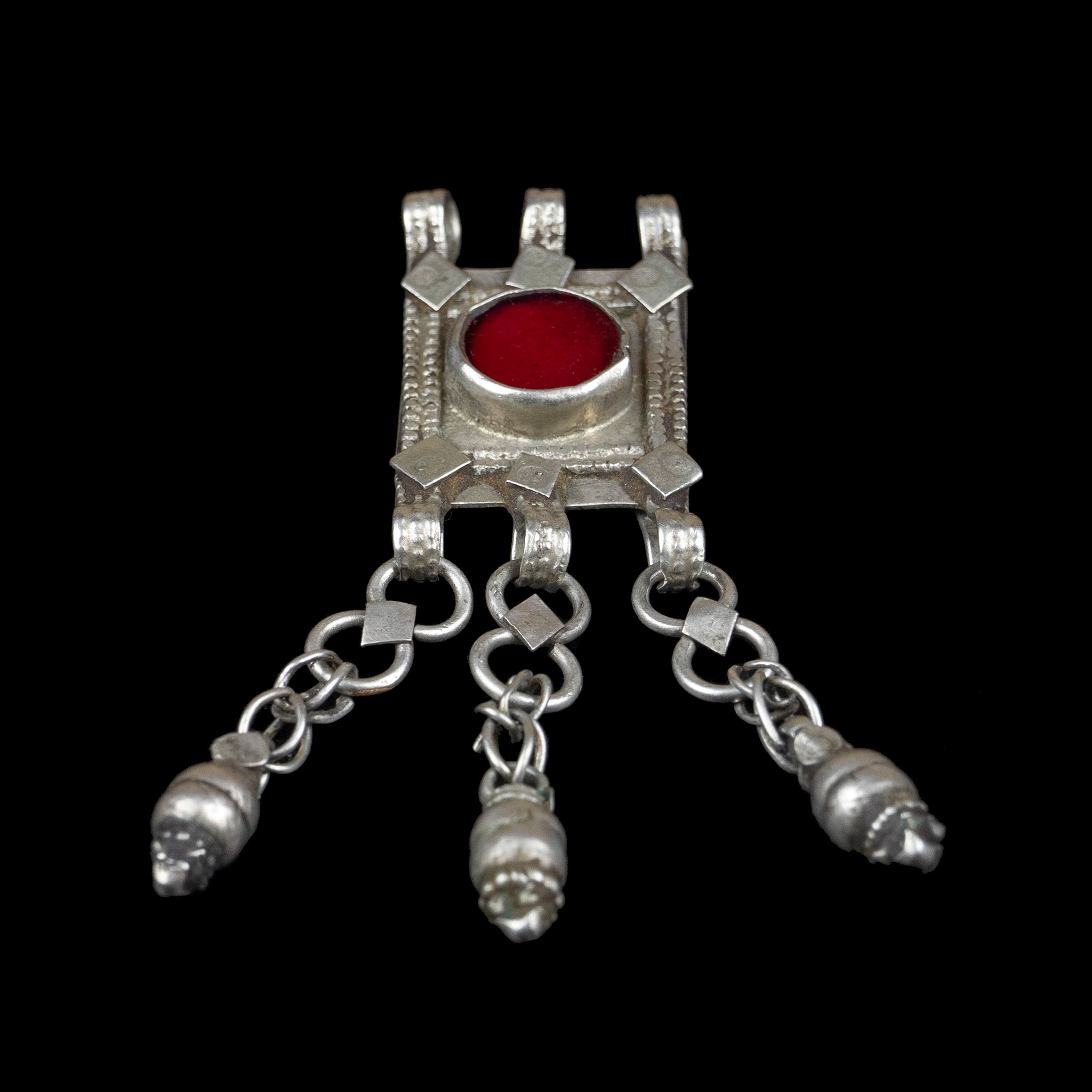 Old Ethiopian or Yemeni Amulet Pendant | Vintage Ethnic Jewellery