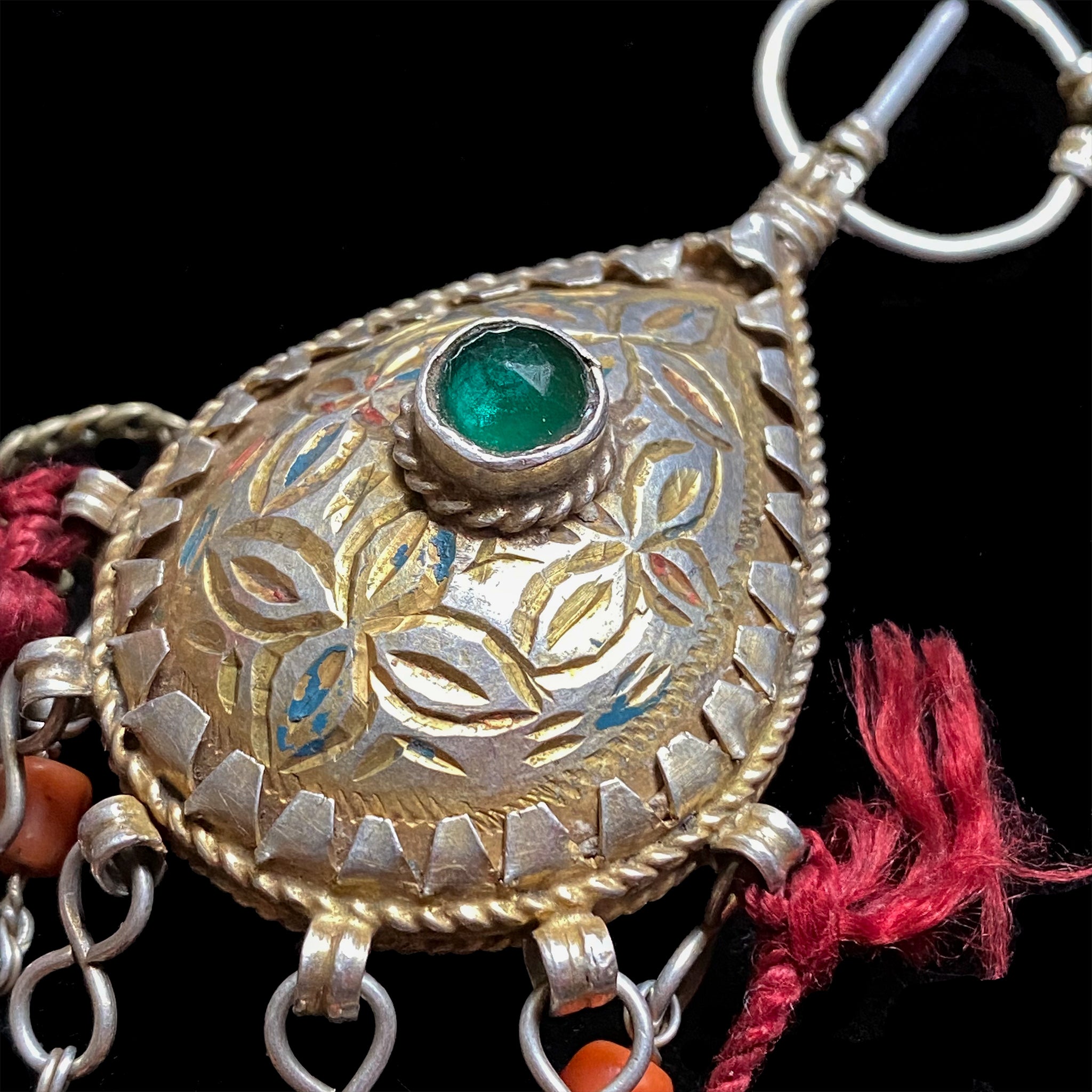 Antique Moroccan Gold-washed Fibulae from Khenifra, Zaiane - Rare