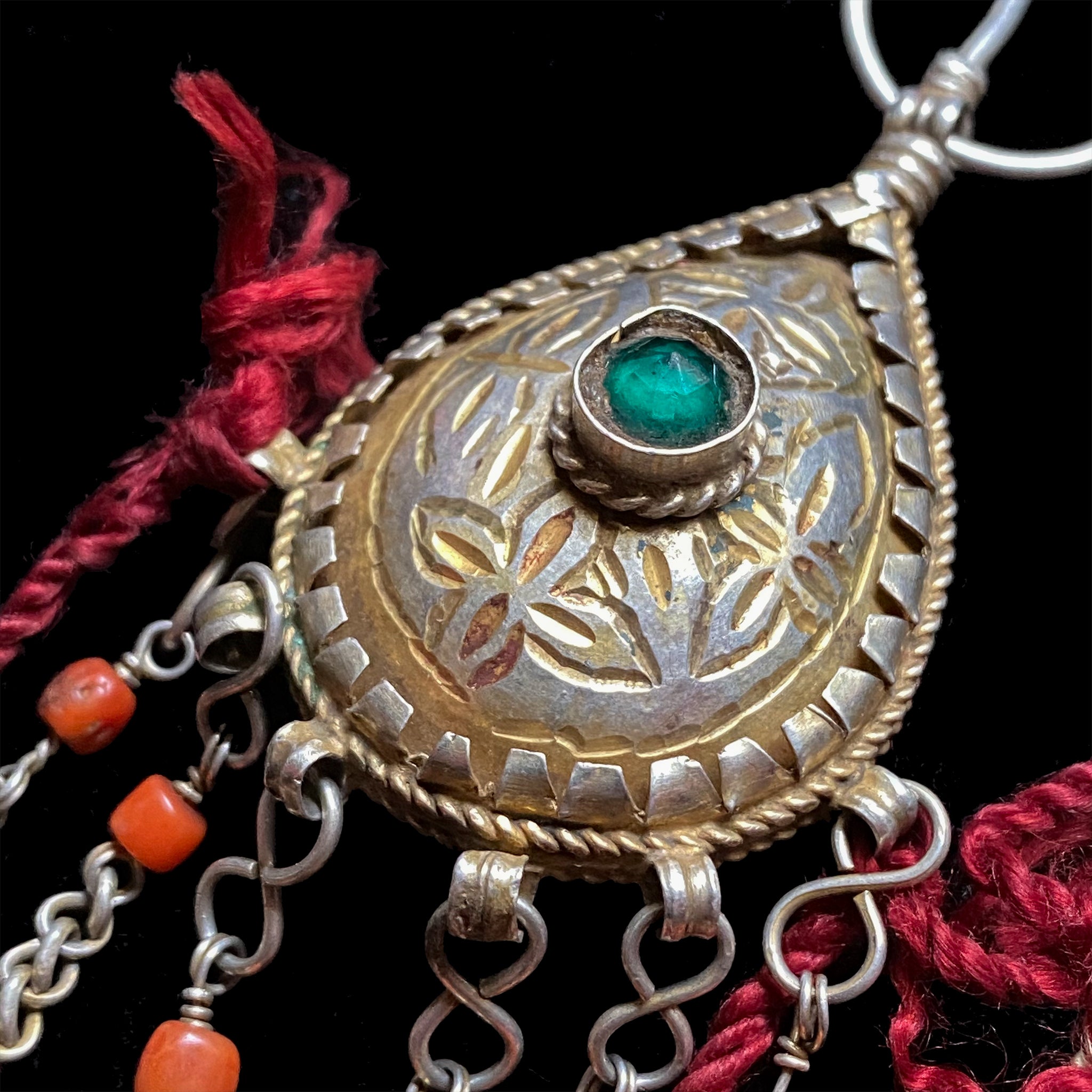 Antique Moroccan Gold-washed Fibulae from Khenifra, Zaiane - Rare