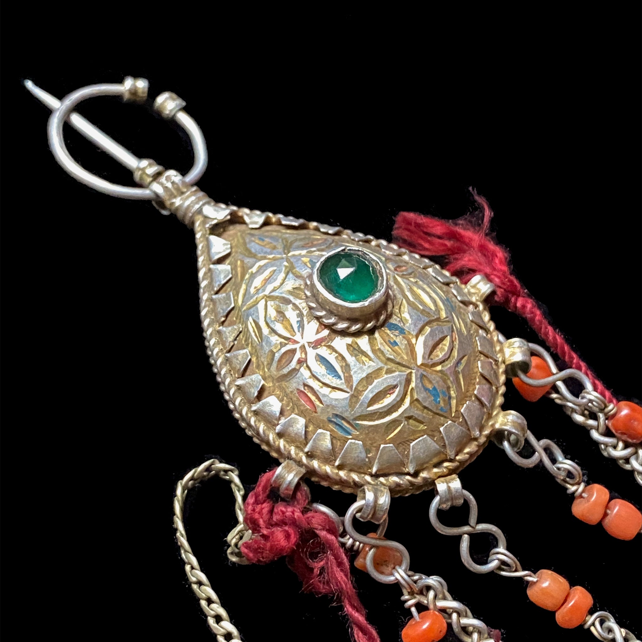 Antique Moroccan Gold-washed Fibulae from Khenifra, Zaiane - Rare