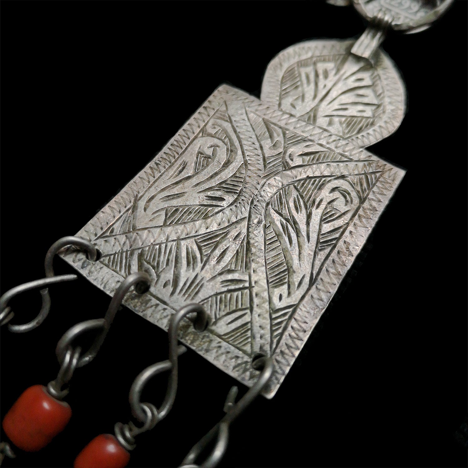 Antique Silver Tribal Headdress from Morocco | Berber Jewellery