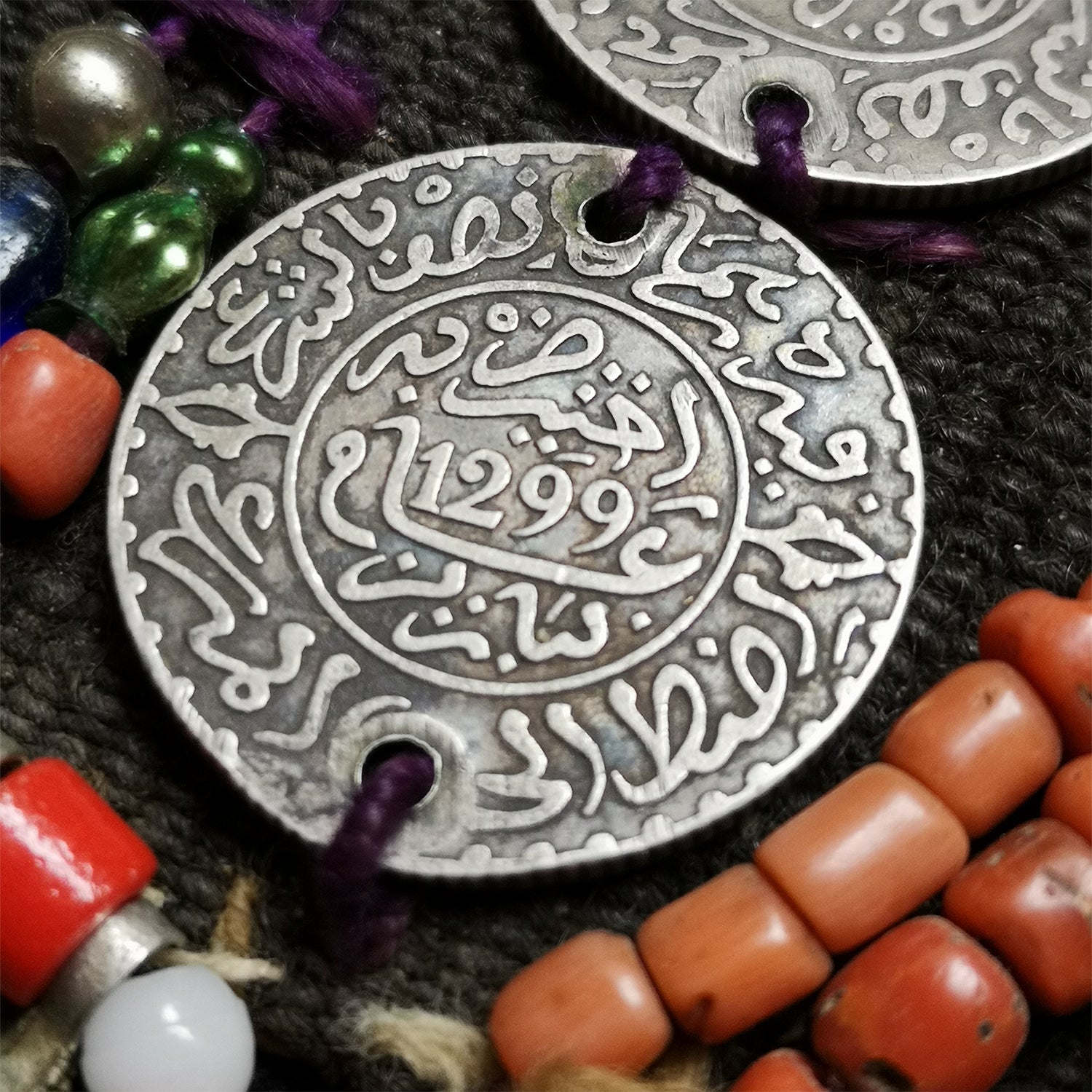 Antique Silver Tribal Headdress from Morocco | Berber Jewellery